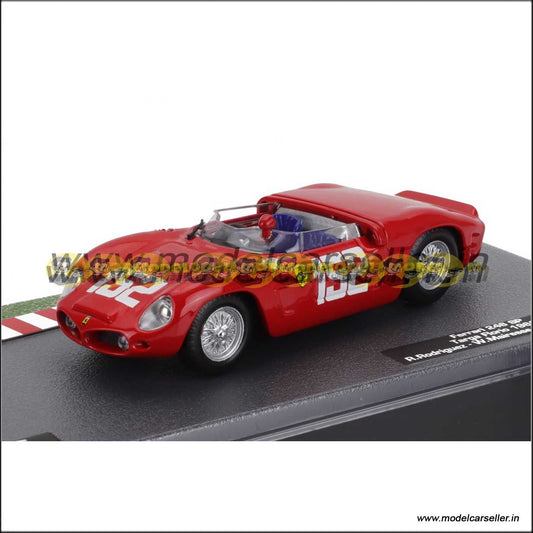 1/43 FERRARI DINO 246SP N 152 TARGA FLORIO 1962 RICARDO RODRIGUEZ WILLY MAIRESSE Altaya Diecast Scale Model Race Car