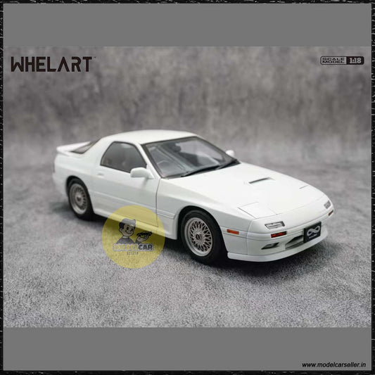 1 18 Mazda Savanna RX 7 Whelart Diecast Scale Model Car white