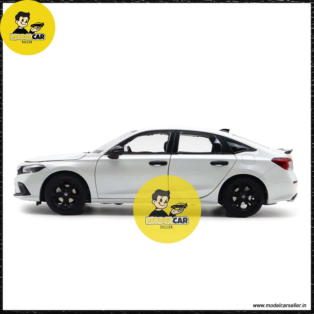  118 honda civic diecast model white side