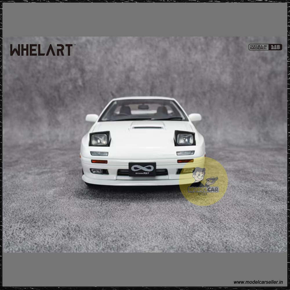 1 18 Mazda Savanna RX 7 Whelart Diecast Scale Model Car white