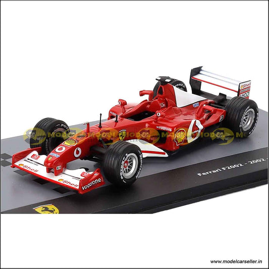 1/43 Altaya FERRARI 2002 RUBENS BARRICHELLO Diecast Scale Model Car