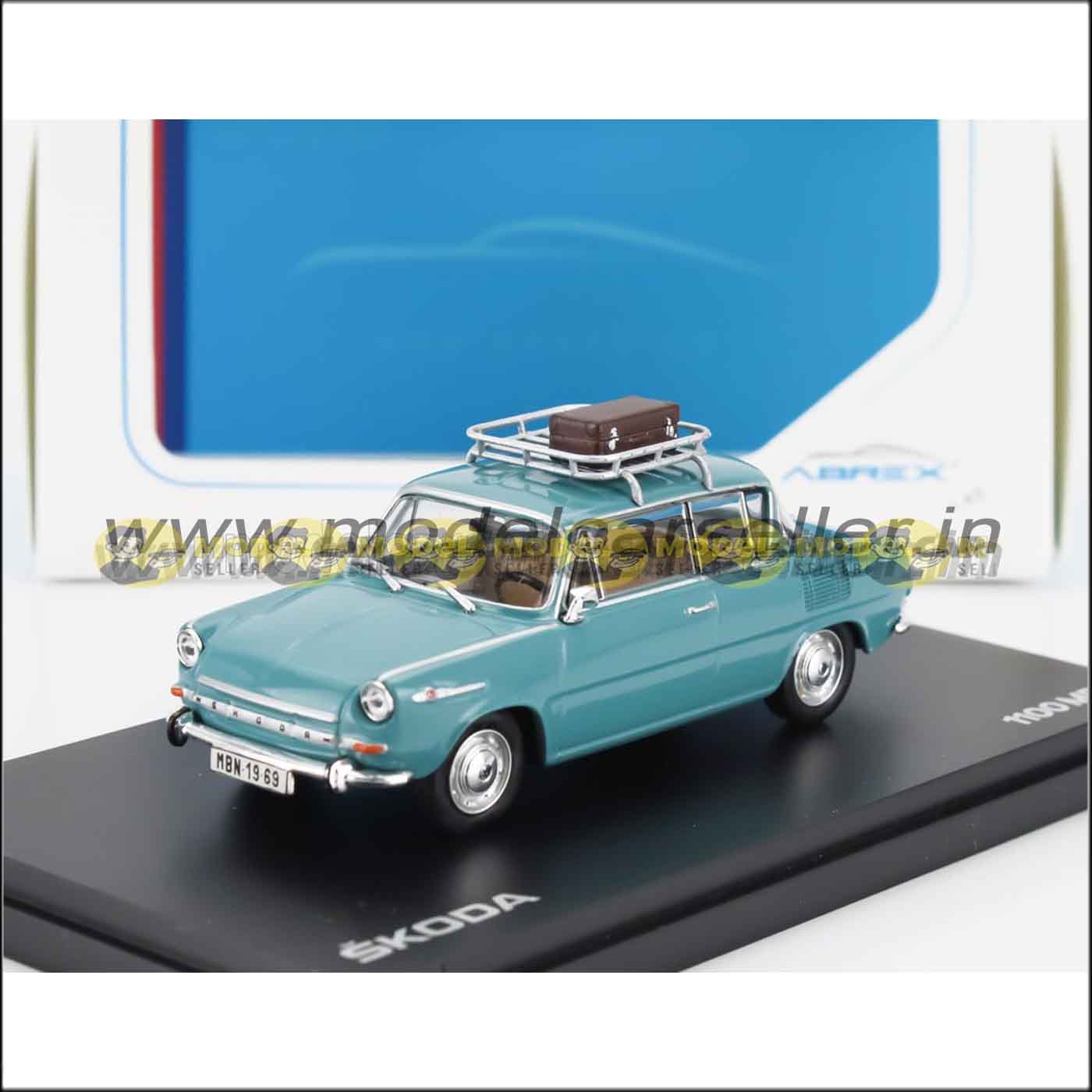  ABREX 1/43 SKODA 1100 MBX 1969 Diecast Scale Model Car