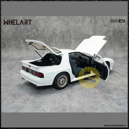 1 18 Mazda Savanna RX 7 Whelart Diecast Scale Model Car white
