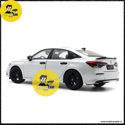 118 honda civic diecast model white back