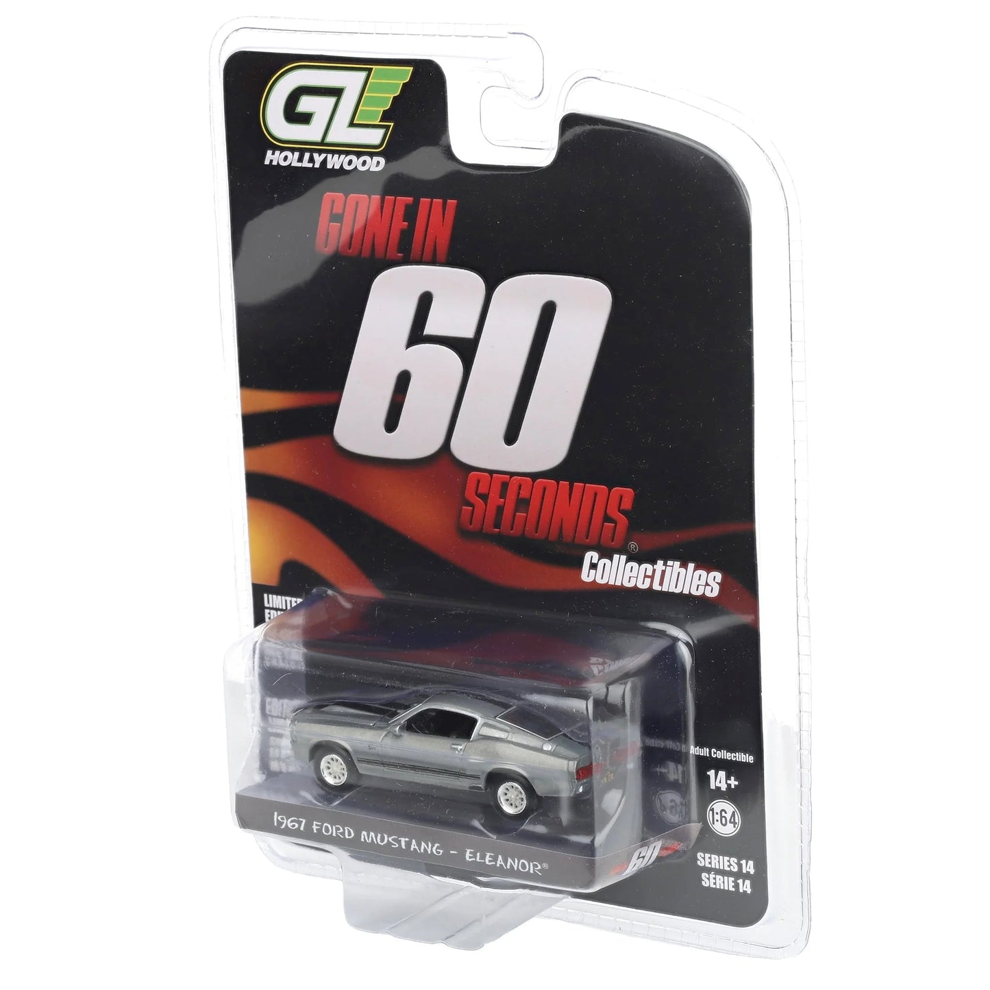 1/64 Greenlight Ford Mustang Elanor 1967 Gone In 60 Seconds