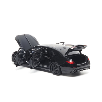 1/18 Mercedes Maybach S Class Night Series S680 2023 Almost Real 820141 Obsidian Black Diecast Scale Model Car (READ DESCRIPTION)