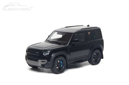 PRE-ORDER 1/18 Land Rover Defender 90 2020 Almost Real Santorini Black Diecast Model SUV