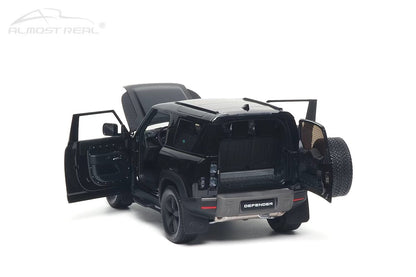PRE-ORDER 1/18 Land Rover Defender 90 2020 Almost Real Santorini Black Diecast Model SUV