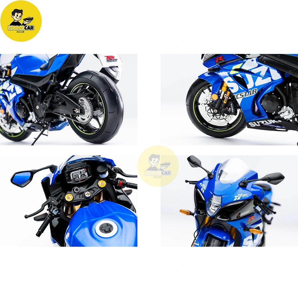 1/12 Suzuki GSX-R 1000R LCD Models Diecast Motorcycle Model Toy