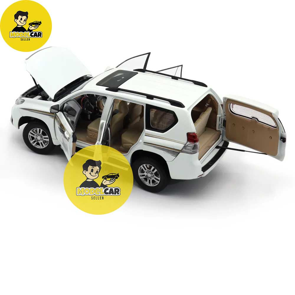 LAND CRUISER PRADOランドクルーザー プラド 1/18 SR TOYS 1/18 Scale Toyotaa Land Cruiser Prado SUV Alloy Car
