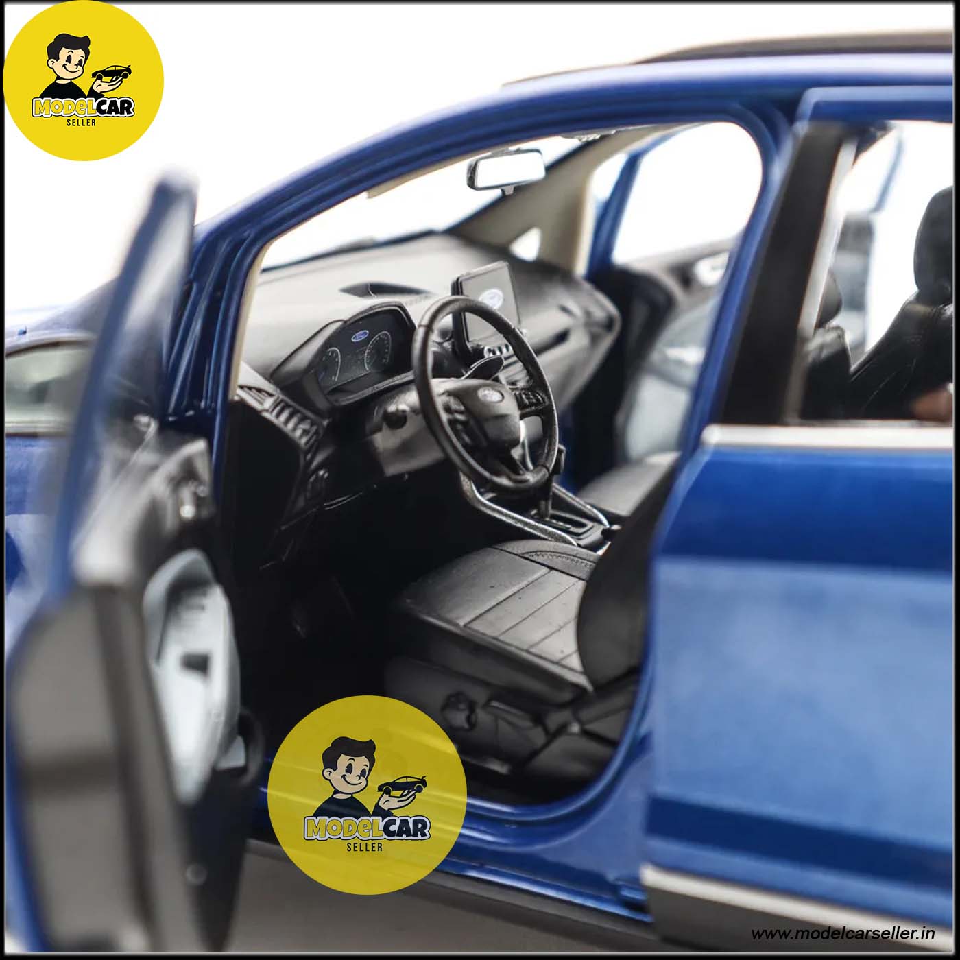 1/18 Ford Ecosport Diecast Scale Model SUV interior