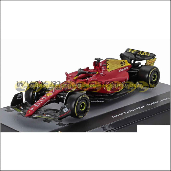 1/43 Altaya FERRARI F1-75 ITALY GP 2022 CHARLES LECLERC Diecast Scale Model Car