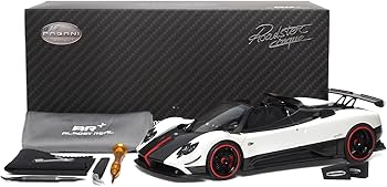 1/18 PAGANI ZONDA Cinque Roadster 2009 Bianco Benny Almost Real 850611001 Diecast Model Toys