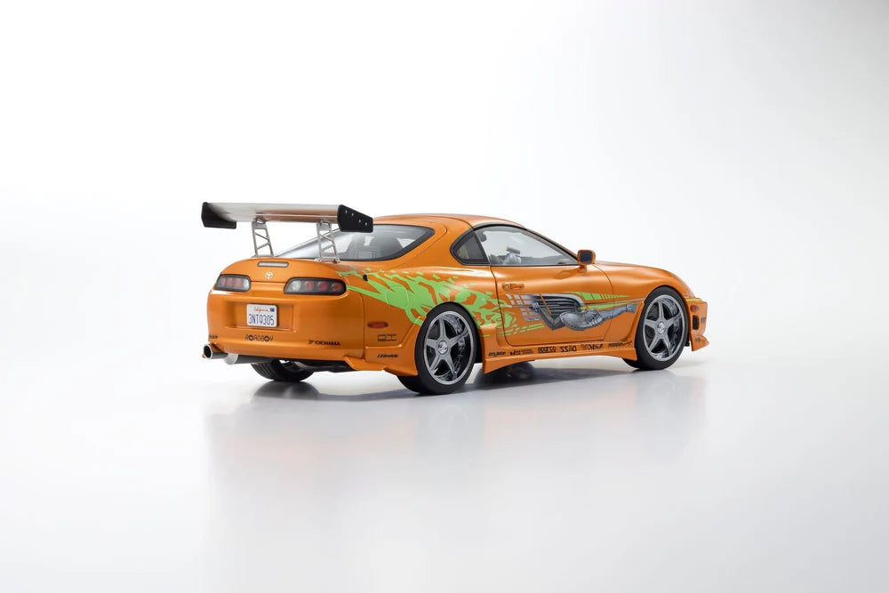 1/18 Toyota Supra Turbo Fast & Furious KYOSHO 08975FF Diecast Scale Model Car