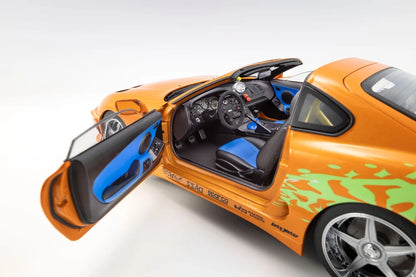 1/18 Toyota Supra Turbo Fast & Furious KYOSHO 08975FF Diecast Scale Model Car