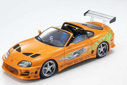 1/18 Toyota Supra Turbo Fast & Furious KYOSHO 08975FF Diecast Scale Model Car