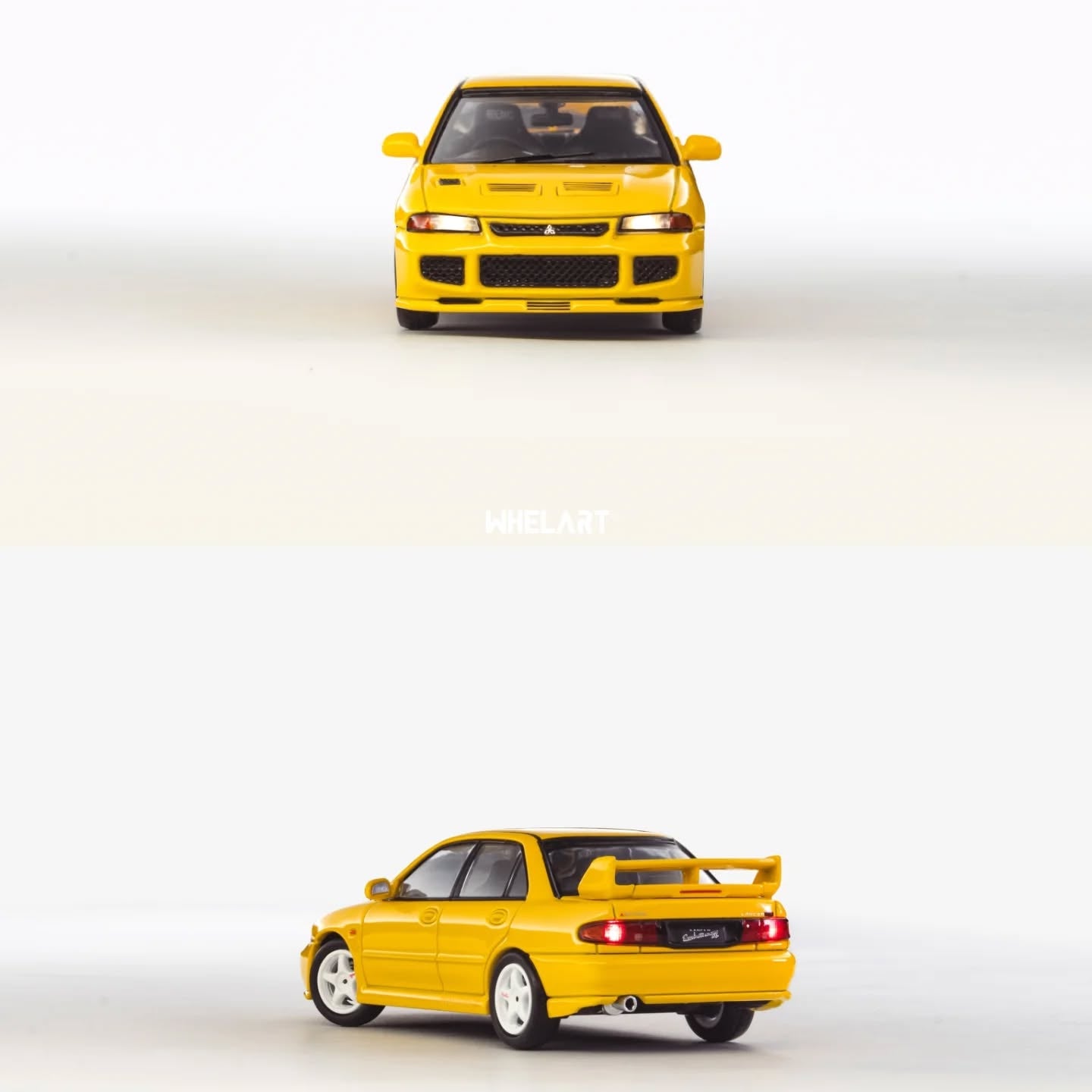 1/64 Whelart Mitsubishi Lancer Evolution III Lighting Function Diecast Scale Model Car