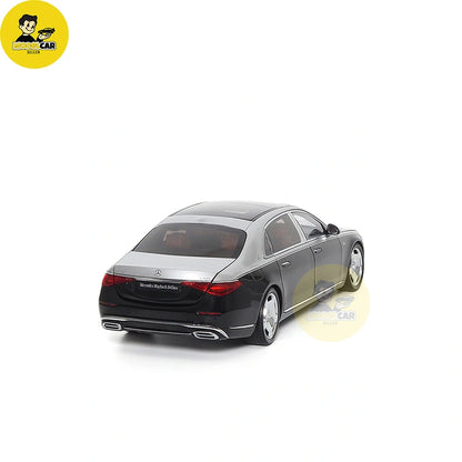 1:18 Almost Real Mercedes Maybach S Class S680 2021 Silver Black Diecast Model Car