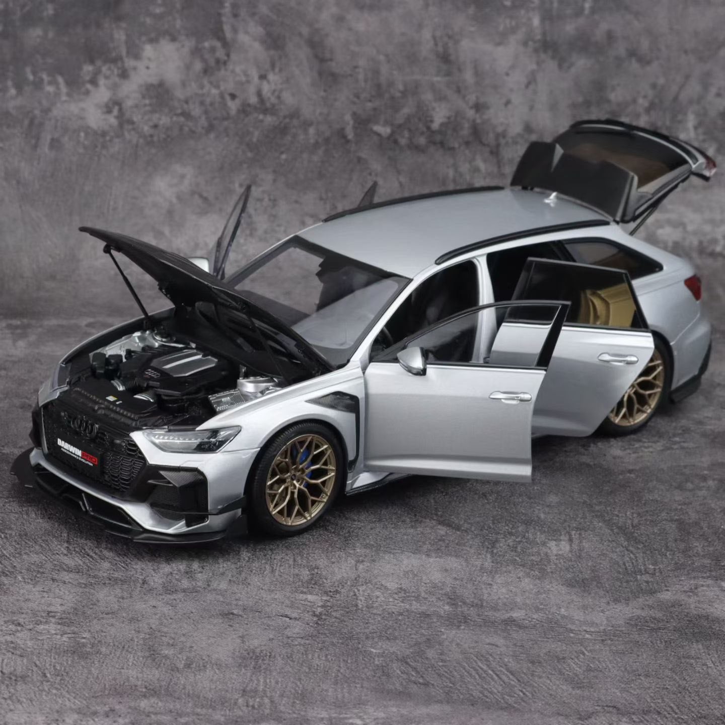1/18 Audi RS 6 RS6 DarwinPRO KILO WORKS Diecast Scale Model Car
