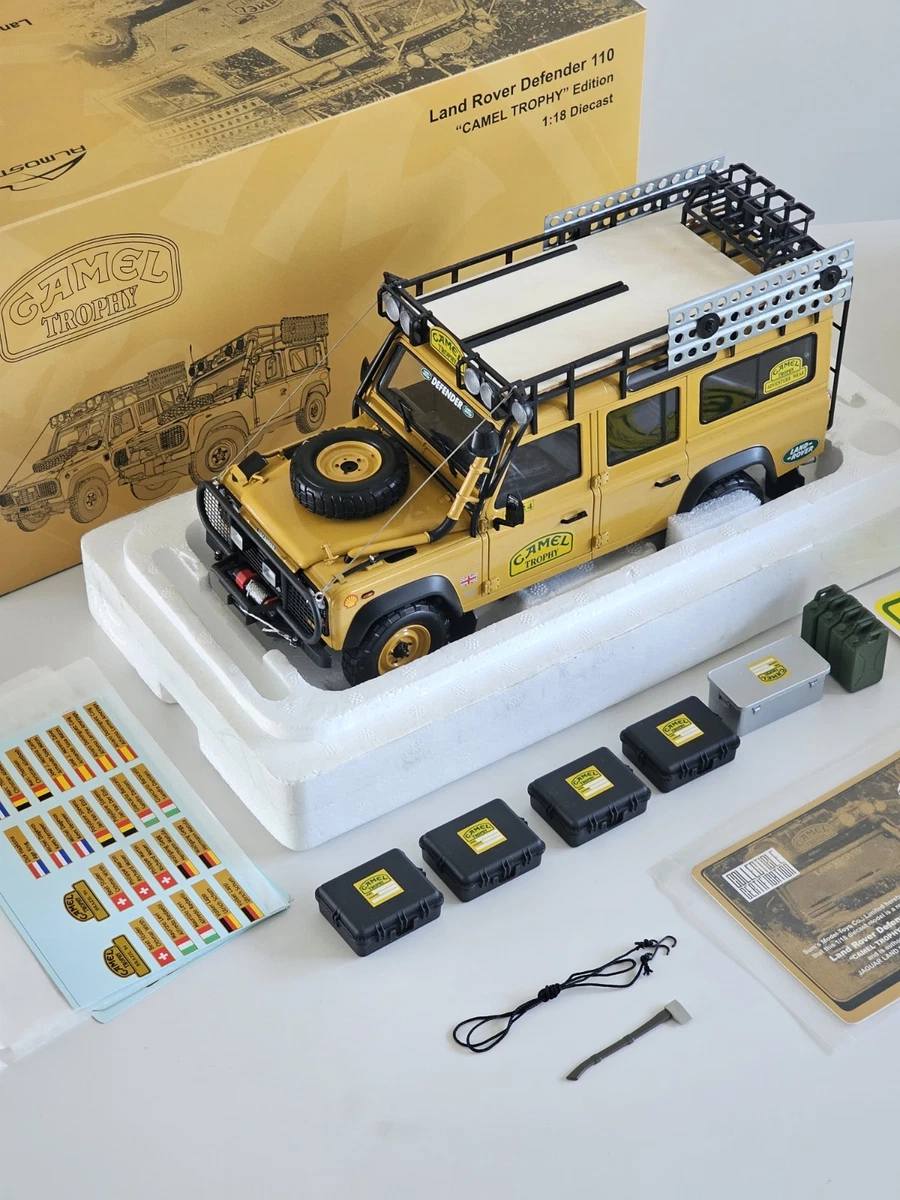 1/18 Land Rover Defender 110 CAMEL TROPHY 1993 Almost REAL 810310 Diecast Scale Model SUV
