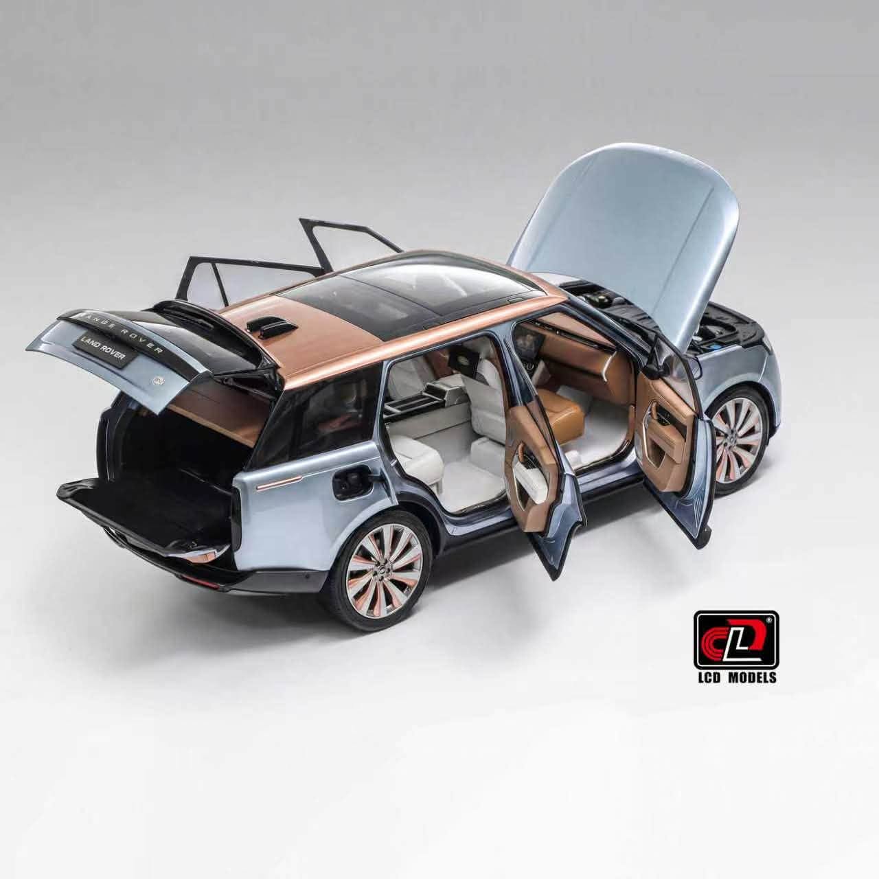 1/18 LCD Land Rover Range Rover 2022 SVA Diecast Scale Model SUV
