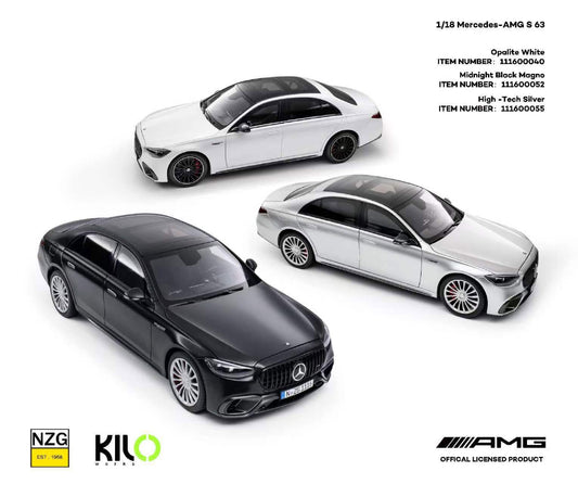 1/18 NZG Mercedes-AMG S 63 Diecast Scale Model Car