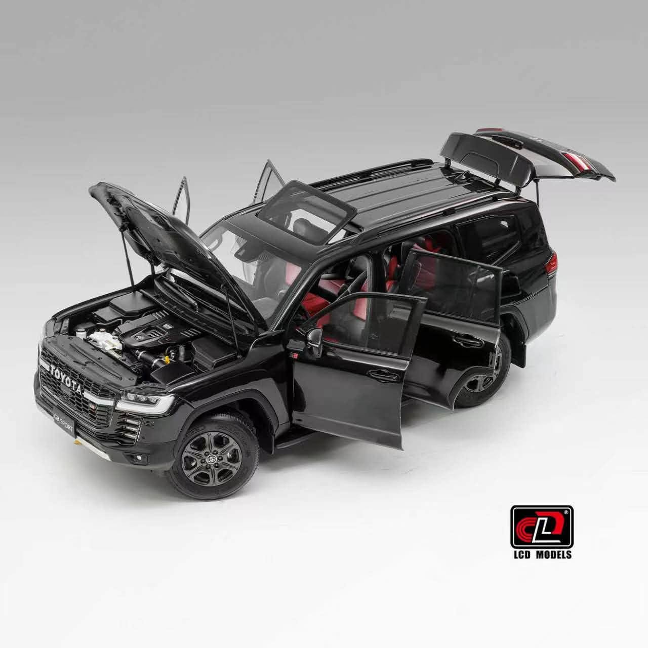  1/18 LCD TOYOTA LAND CRUISER 300 LC300 GR Sport Diecast Model SUV