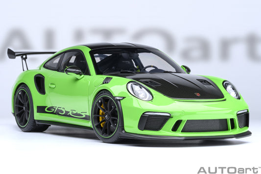 PREORDER 1/18 AutoArt 78179 PORSCHE 911 GT3 RS LIZARD GREEN Diecast Scale Model Car