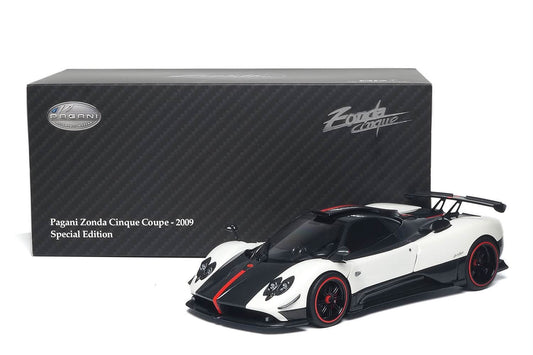 1/18 PAGANI ZONDA Cinque Coupe 2009 Almost Real 850601101 DIecast Scale Model Car