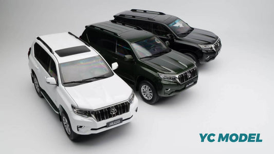 1/18 Toyota Prado YC Model DIecast Scale Model Car