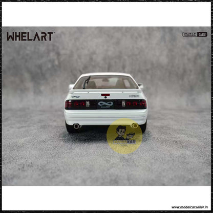 1 18 Mazda Savanna RX 7 Whelart Diecast Scale Model Car white