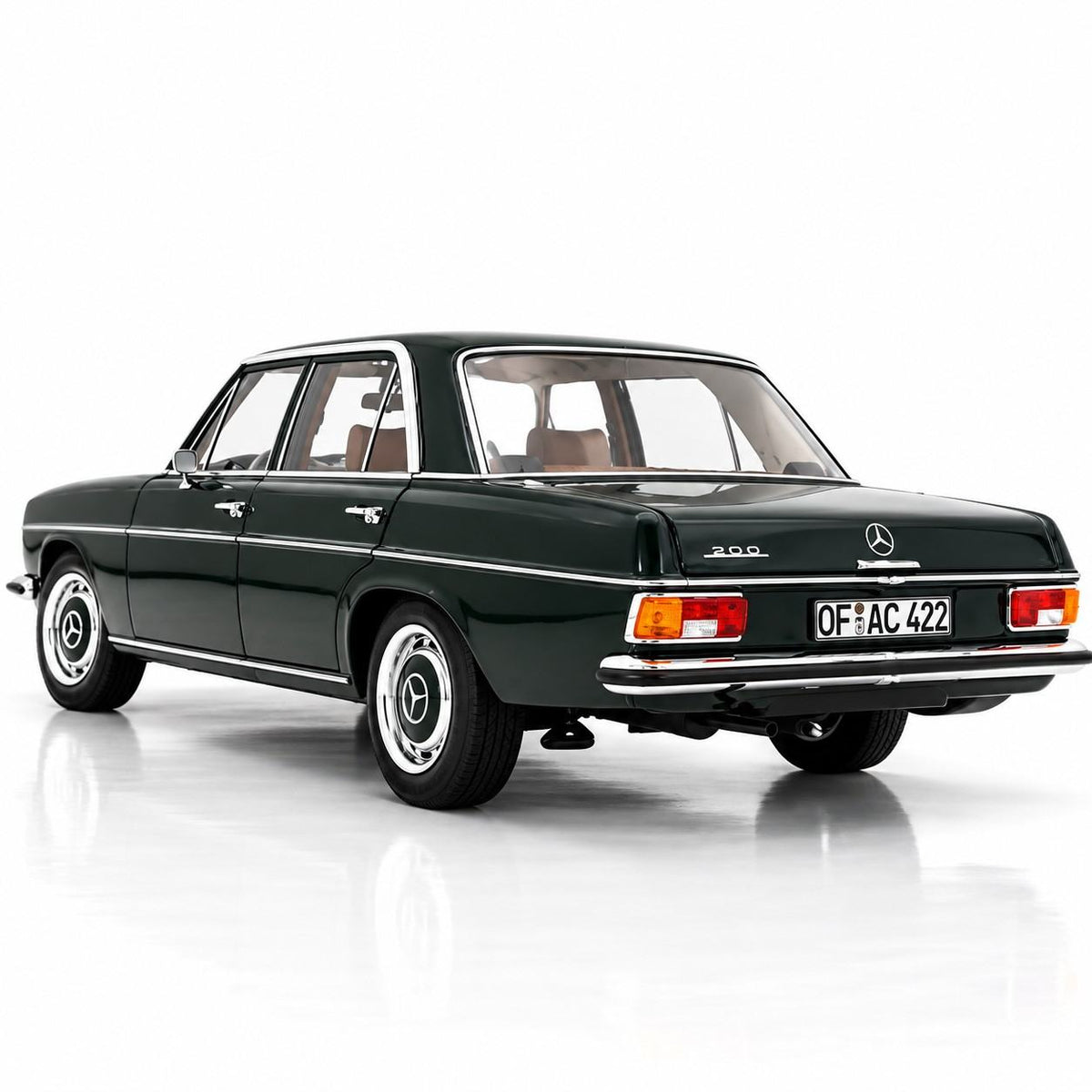 1/18 Mercedes Benz 200 1968 Norev 183780 Diecast Scale Model Car