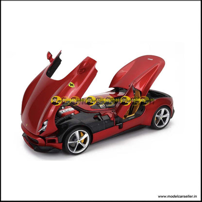  1/18 Bburago Signature Ferrari Monza SP1 2018 Diecast Scale Model