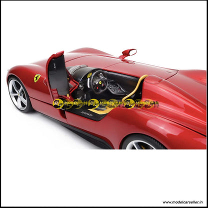  1/18 Bburago Signature Ferrari Monza SP1 2018 Diecast Scale Model