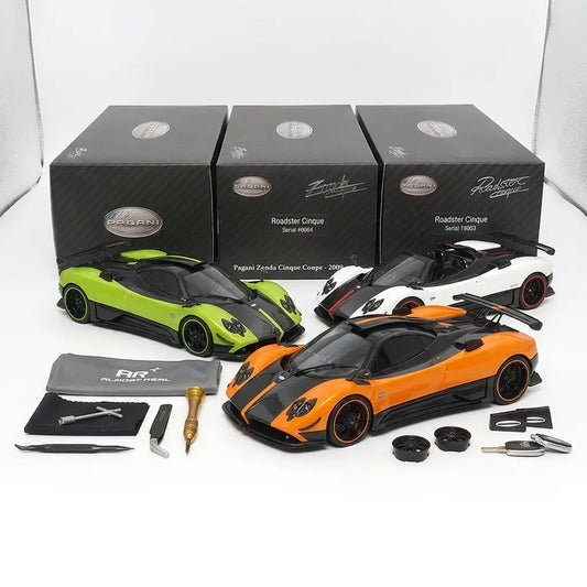 PREORDER 1/18 PAGANI ZONDA Cinique Coupe Roadster Almost Real  Diecast Scale Model Car
