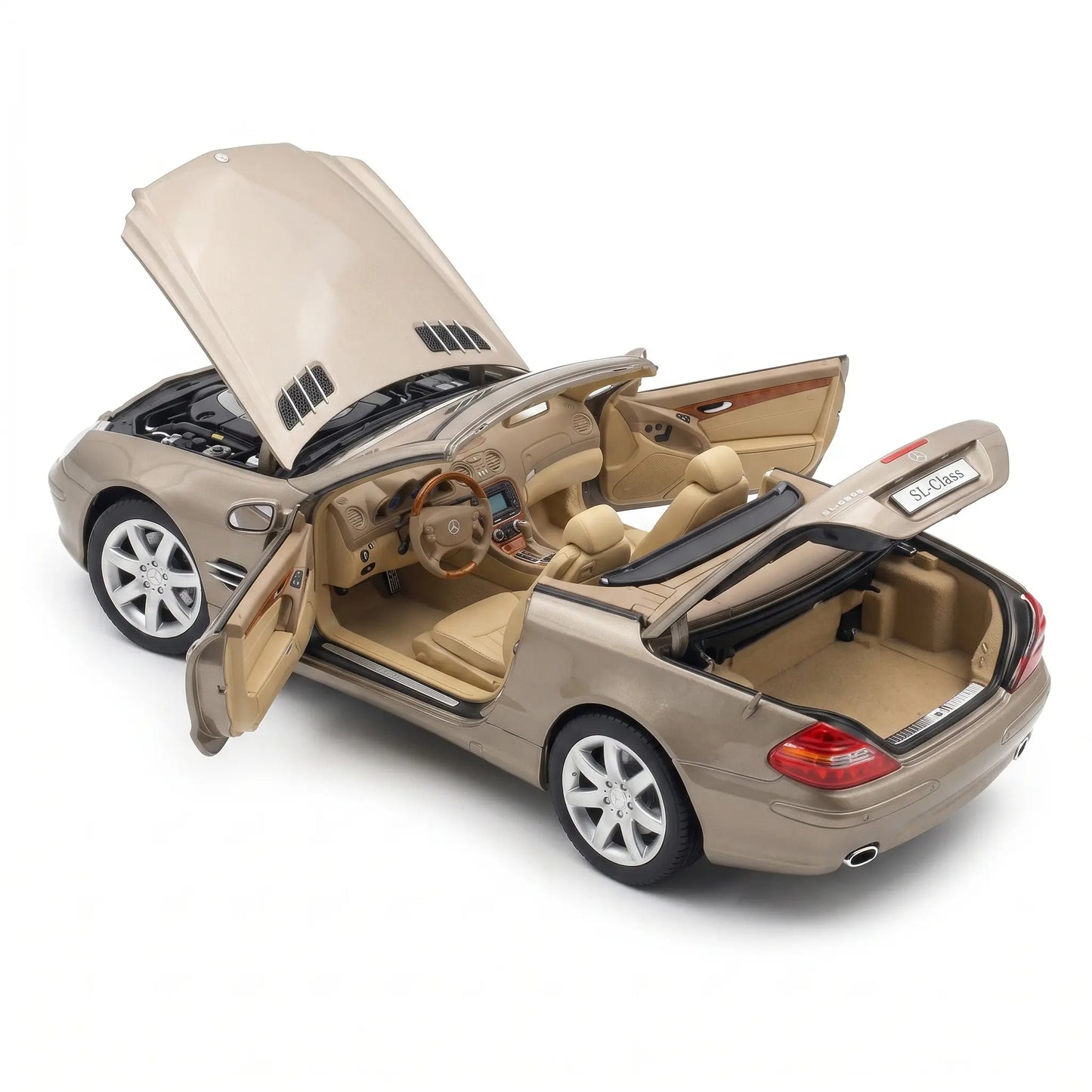 1/18 Mercedes Benz SL 500 2003 Norev 183843 Diecast Scale Model Car