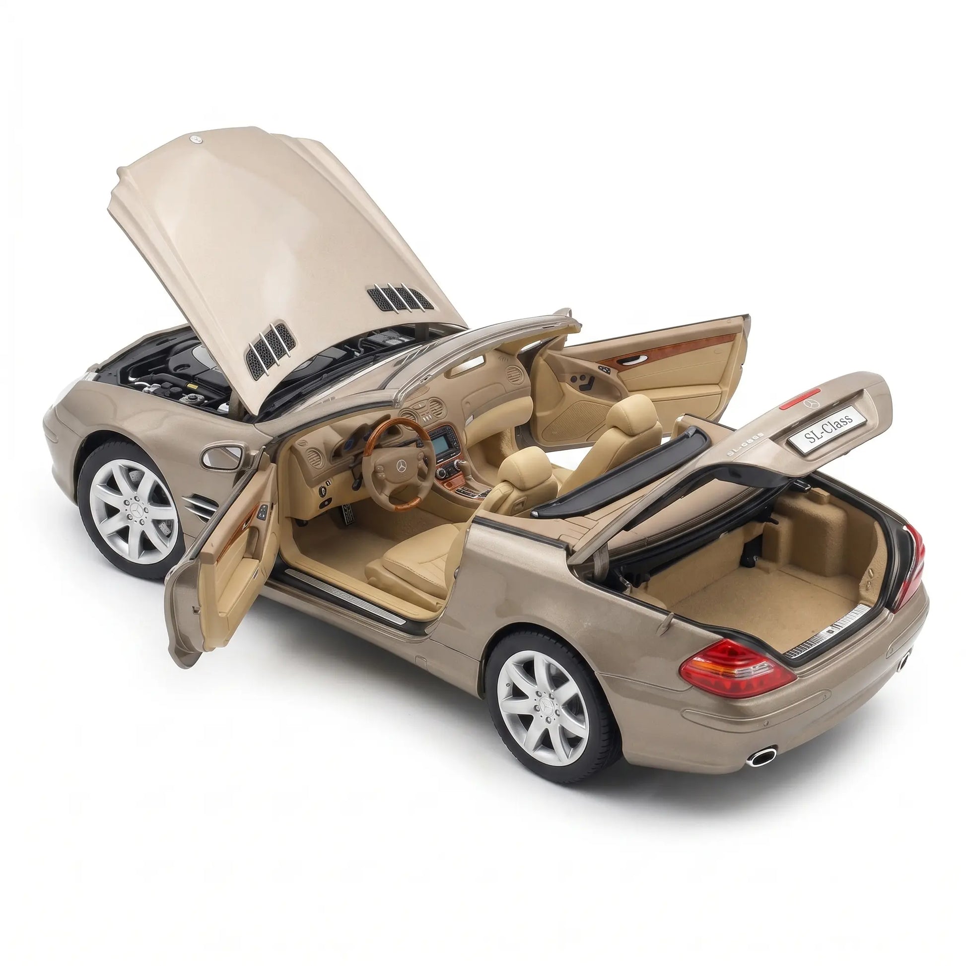 1/18 Mercedes Benz SL 500 2003 Norev 183843 Diecast Scale Model Car