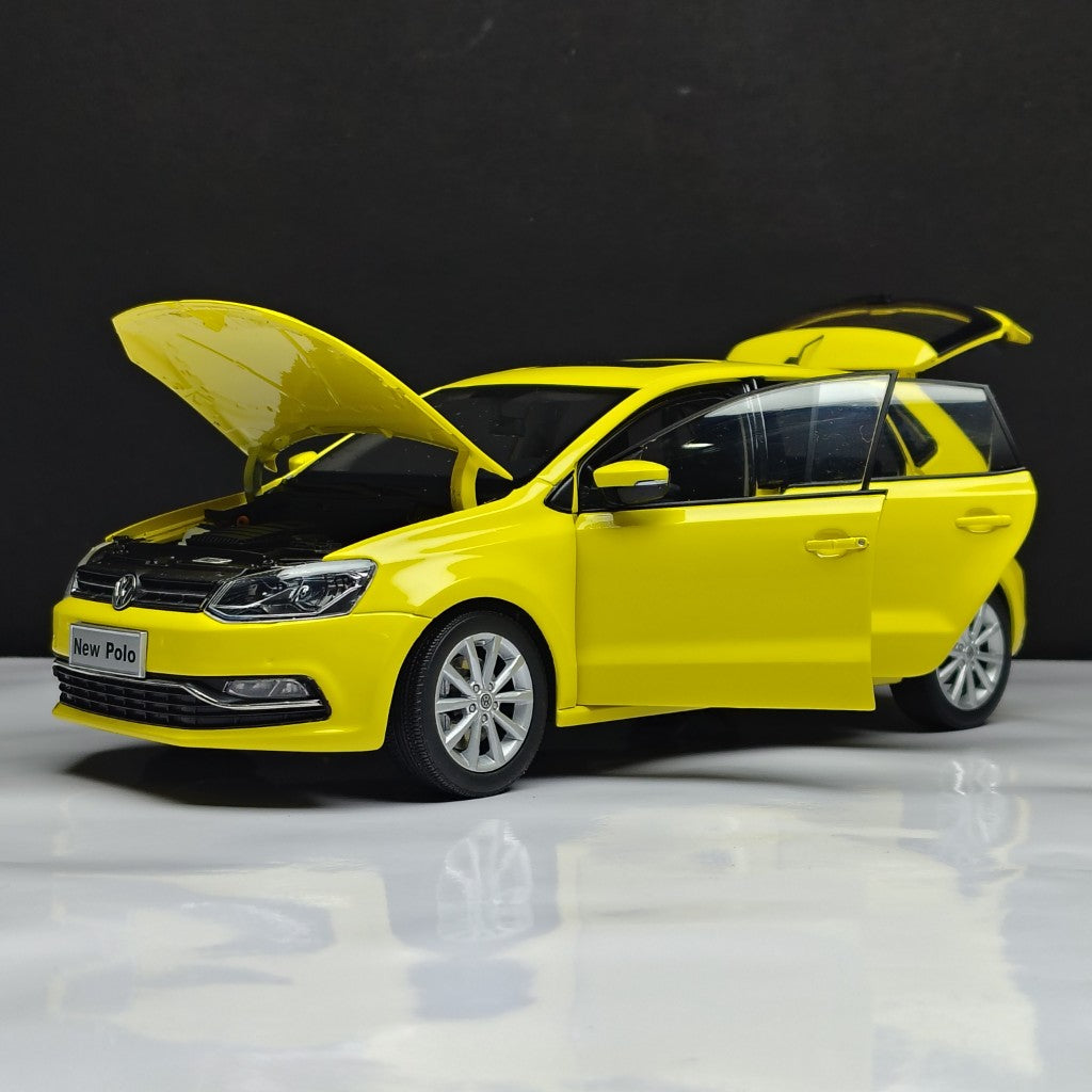 1 18 Volkswagen Polo Diecast Scale Model Car  open