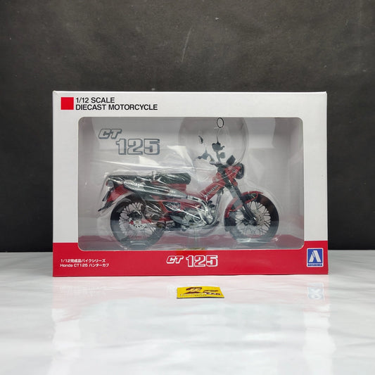 1/12 AOSHIMA Honda CT 125 Diecast Model Motorcycle 