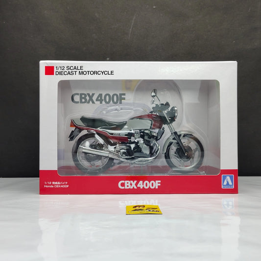 1/12 AOSHIMA Honda CBX 400F Diecast Model Motorcycle