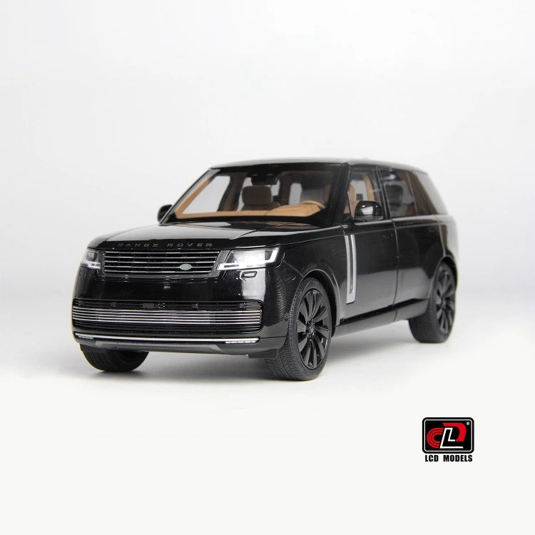 1/18 LCD Land Rover Range Rover 2022 Autobiography Diecast Scale Model SUV black