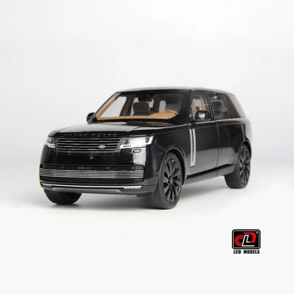 1/18 LCD Land Rover Range Rover 2022 Autobiography Diecast Scale Model SUV black