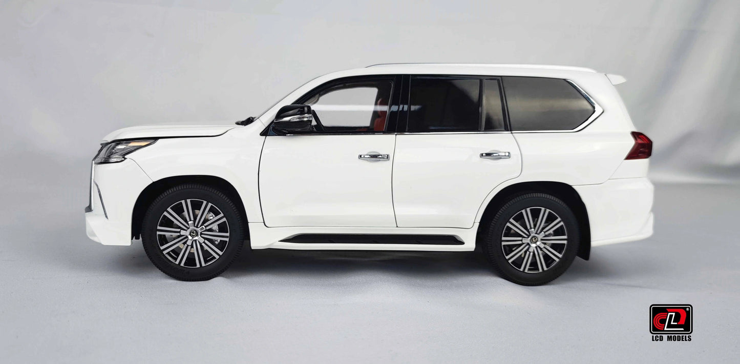 PREORDER 1/18 Toyota Lexus LX570 LCD Models Diecast Scale Model SUV