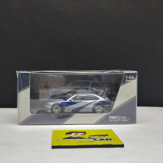 1/64 Need For Speed NFS BMW M3 E46 GTR Almost Real Diecast Scale Model Car