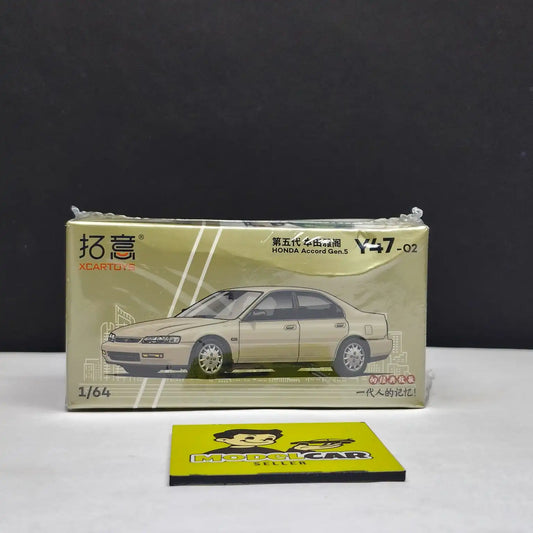 1/64 Pop Race Honda Accord Gen 5 Y47-02 Diecast Scale Model