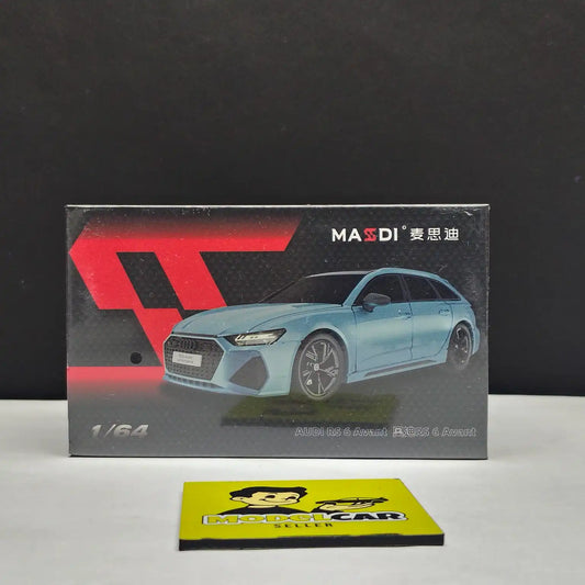 1/64 Masdi Audi RS6 Diecast Scale Model Car