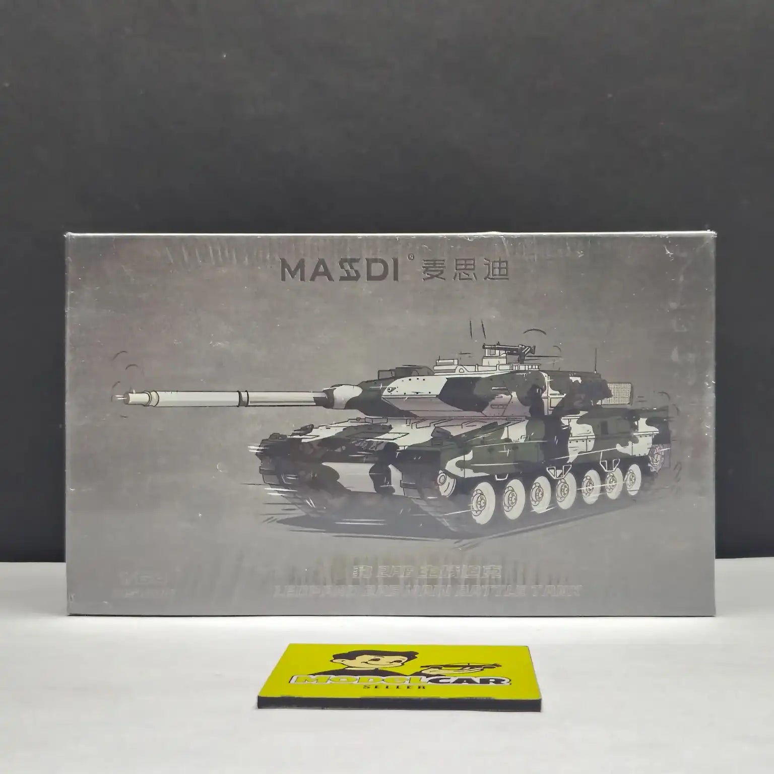 1/64 Masdi Leopard 2A6 Main Battle Tank Diecast Scale Model