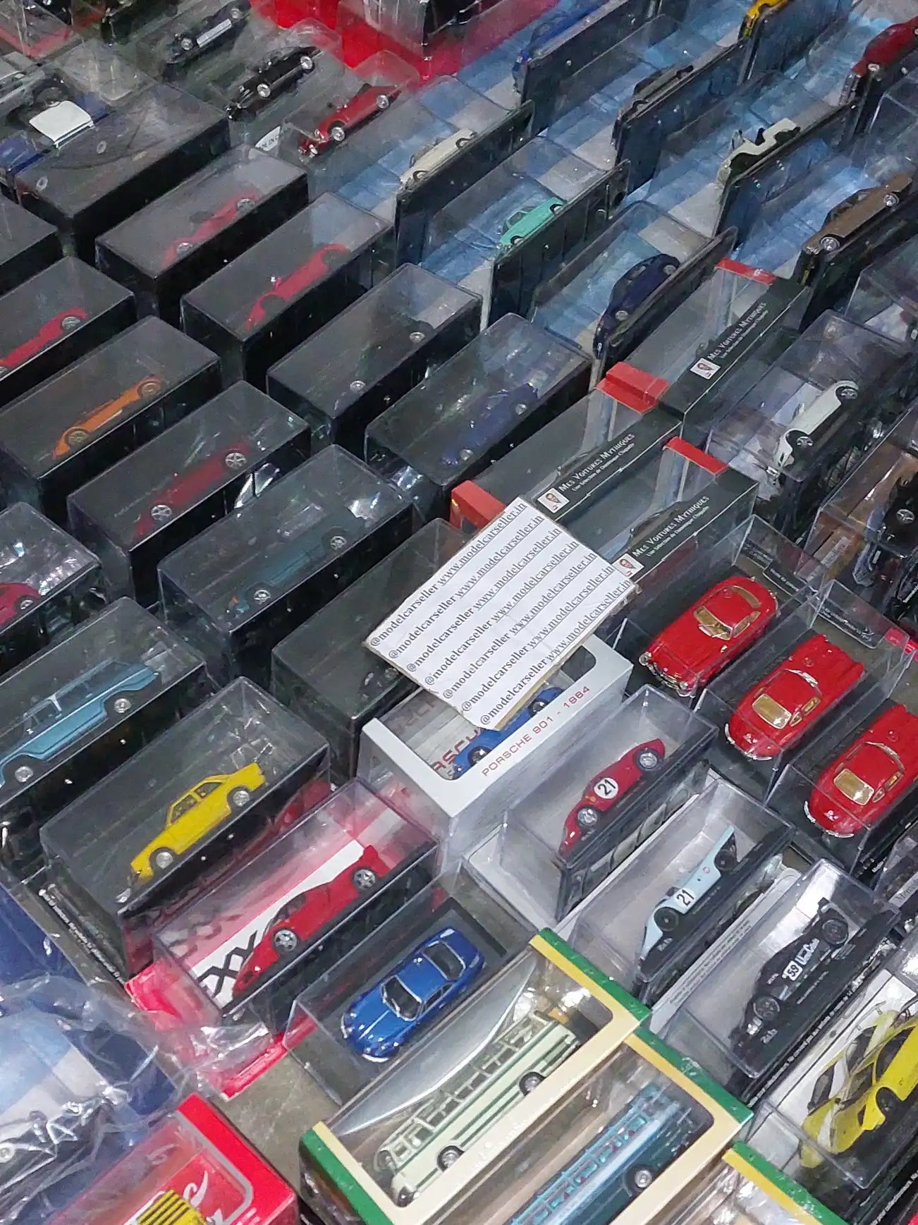 model car seller company inside