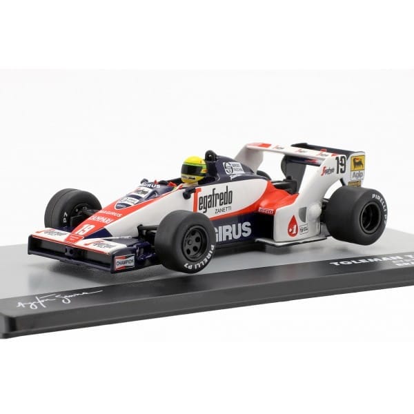 1/43 Altaya Ayrton Senna Toleman TG183B Brazil GP 1984 Diecast
