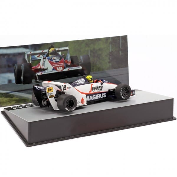 1/43 Altaya Ayrton Senna Toleman TG183B Brazil GP 1984